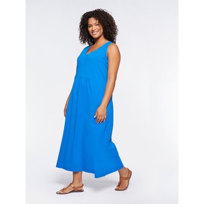 Robe en jersey sans manches à col en V FIORELLA RUBINO