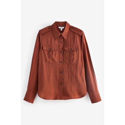 Chemise manches longues poche style militaire NEXT