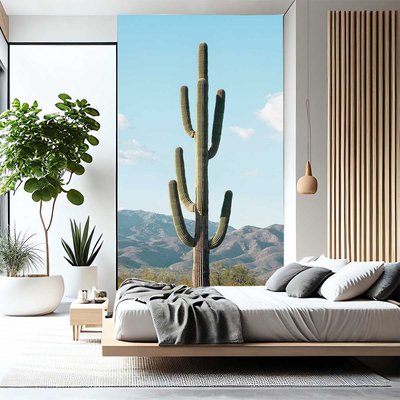 Papier peint jungle cactus mexico HEXOA