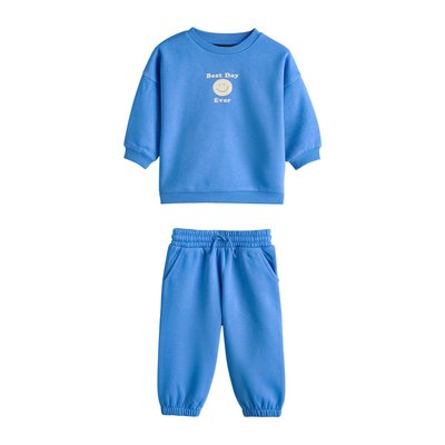 Ensemble jogging ras du cou semi uni NEXT