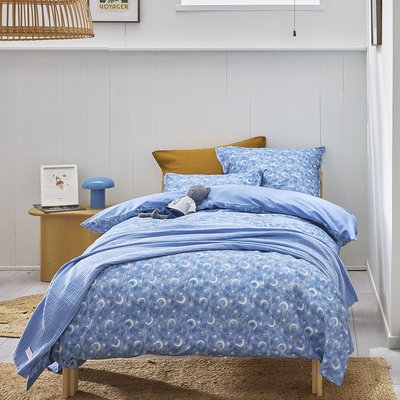 Housse de couette enfant imprimée en percale de coton, PETIT REVEUR ESSIX