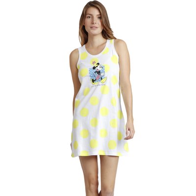 Chemise OPÉRA nuit sans manches Polka Dots Disney ADMAS
