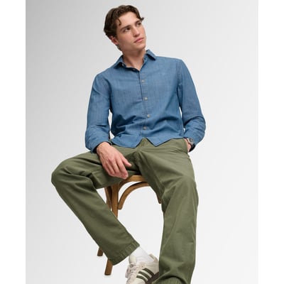 Chemise Chambray Essentials Coupe Décontractée SUPERDRY