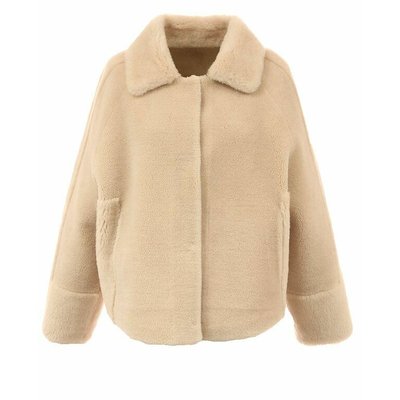 Blouson réversible court en bouclette HELEN OAKWOOD