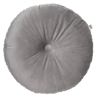 Coussin Olly - Gris, Ø40 cm DUTCH DECOR