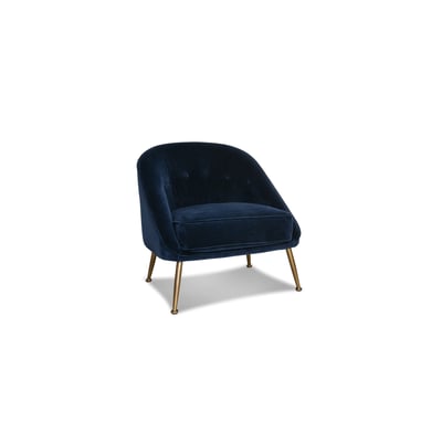 Fauteuil en velours BARNOLOMEO PRODUIT INTERIEUR BRUT