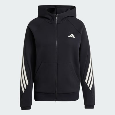 Veste À Capuche Zip Intégral 3 Bandes Stadium Veste À Capuche Zip Intégral 3 Bandes Stadium ADIDAS SPORTSWEAR
