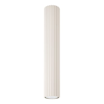 Plafonnier Aluminium Beige GU10 1 Karbon 40 EDEN