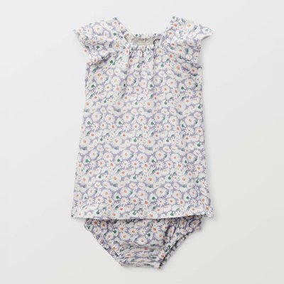 Robe sans manches avec bloomer en coton BIO GOTS BOUT'CHOU