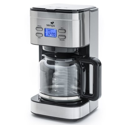 Cafetière programmable isotherme inox 1,5l family coffee SENYA