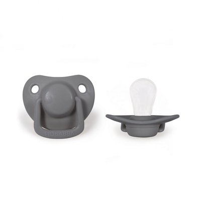 Lot de 2 sucettes anatomique en silicone 0-6m FILIBABBA