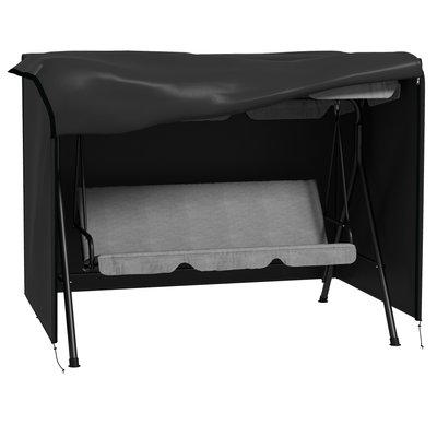 Housse de protection étanche balancelle de jardin polyester PVC OUTSUNNY