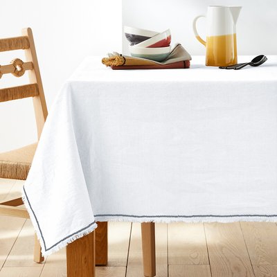 Tischdecke Menorca, Leinen/Baumwolle LA REDOUTE INTERIEURS