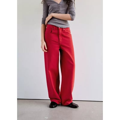 Jean droit coton MANGO