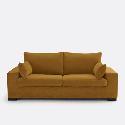 Sofá-cama em veludo, Bultex, Odessa LA REDOUTE INTERIEURS