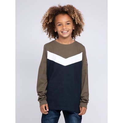 T-shirt Manches Longues Col Rond Pur Coton Janitou-j RITCHIE