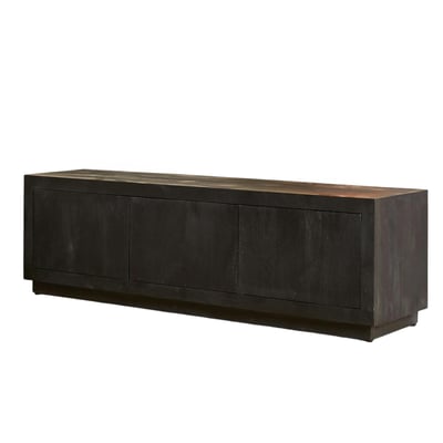 Meuble TV 150 cm 3 portes en bois MONTARO PIER IMPORT