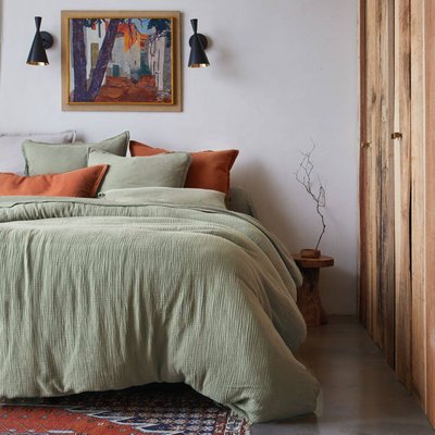 Drap gaze de coton - COSY BLANC DES VOSGES