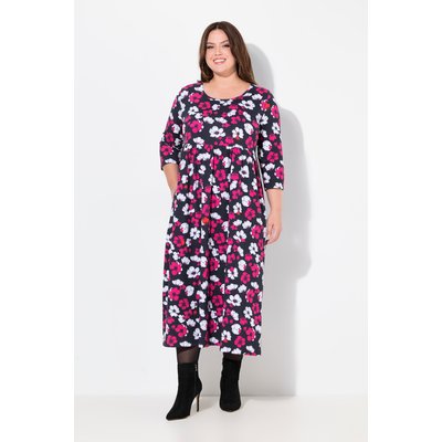 Robe en jersey à fleurs, poches ULLA POPKEN