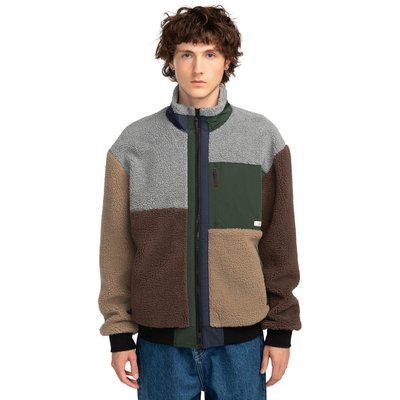 Veste fourrure multicolore on sale