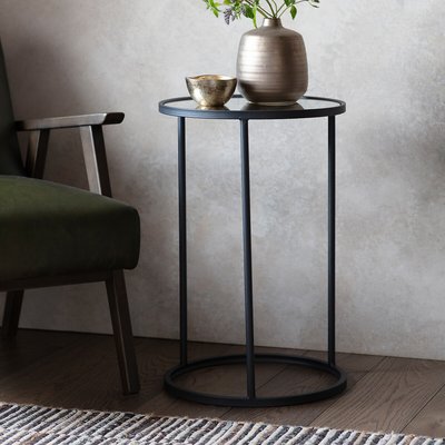 Ranchi Round Glass Side Table SO'HOME