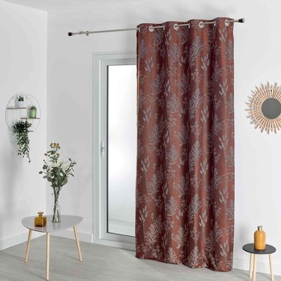 Rideau jacquard esprit nature HOME MAISON