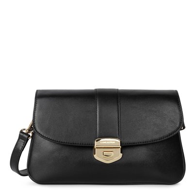 Sac double pochette à rabat en cuir DONNA FIA LANCASTER