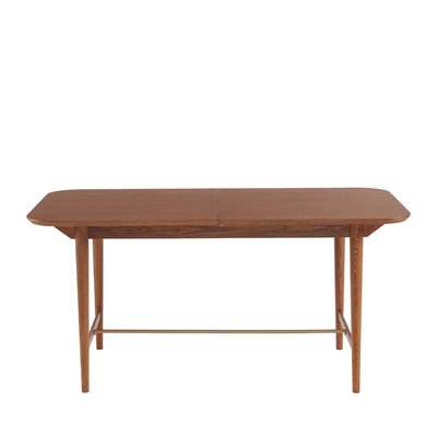 Table à manger extensible 6 à 8 personnes en bois 160-200x90cm - Saril DRAWER