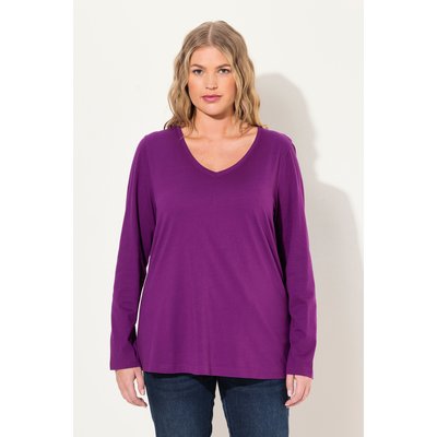 T-shirt col en V et manches longues ULLA POPKEN
