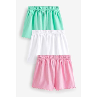 Shorts festonnés coupe classique, lot de 3 NEXT