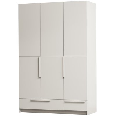 Armoire 3 portes et 2 tiroirs en pin PURE WOOOD