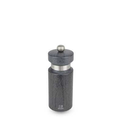 Moulin à poivre manuel en bois finition gris métallisé et inox 14 cm Royan PEUGEOT