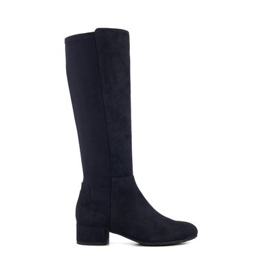 Bottes daim bleu discount