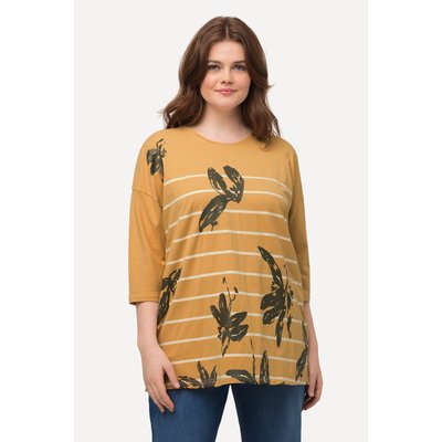 T-shirt oversize à col rond et manches 3/4 ULLA POPKEN