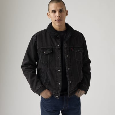 Giacca in denim fodera Sherpa LEVI'S