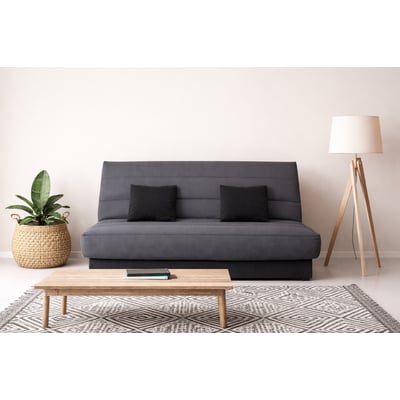 Banquette Clic clac CECILIA 130 x 190, pearl marine RELAXIMA