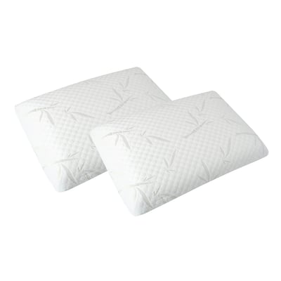 Lot de 2 oreillers Mémoire de forme SERENITE OLYMPE LITERIE