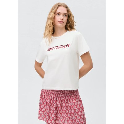 T-shirt message floqué MANGO TEEN