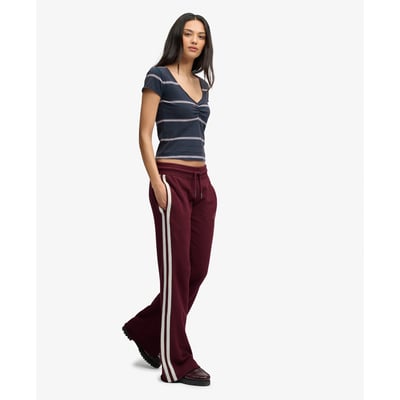 Jogging Athletic Essentials à Rayures Évasé SUPERDRY