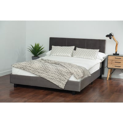 Milton Upholstered Bed-in-a-Box SO'HOME