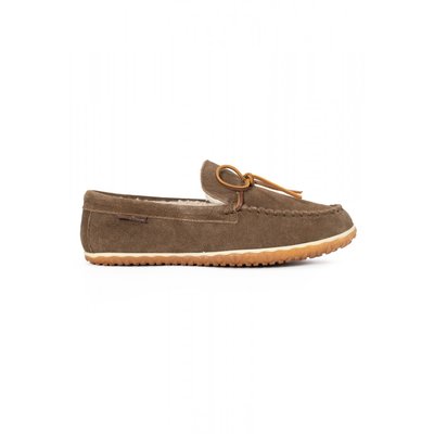 Mocassins en daim et laine TAFT MINNETONKA