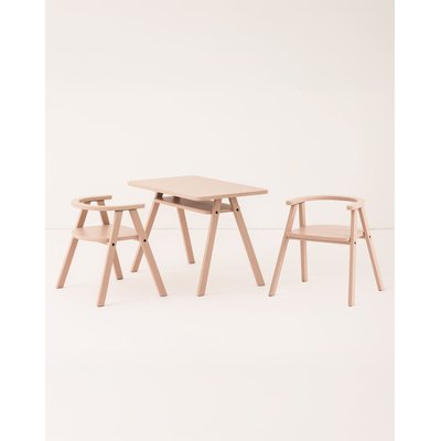 Ensemble Bureau enfant avec 2 chaises GROWING GREEN NOBODINOZ