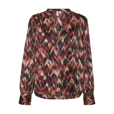 Blouse imprimée col V VERO MODA