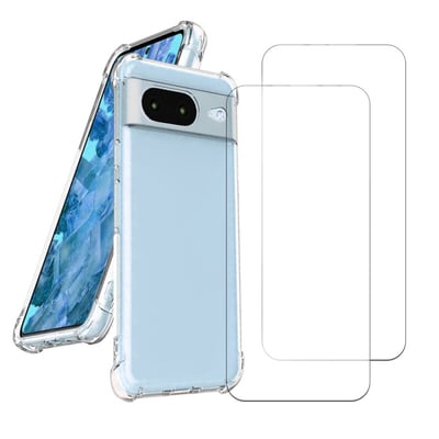 Coque Pixel 8 antichoc + 2 vitres EVETANE