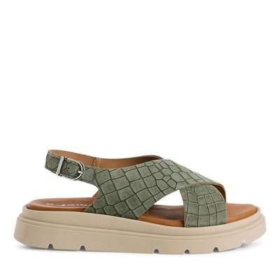 Sandale à talon en cuir TAMARIS