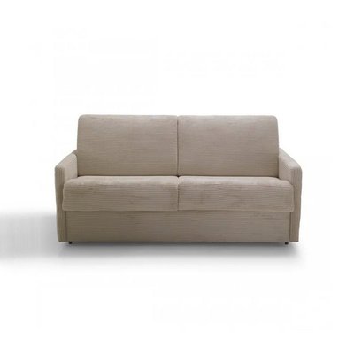 Canapé convertible 3 places en velours côtelé L175cm - Matelas 14cm - COSENZA CALICOSY