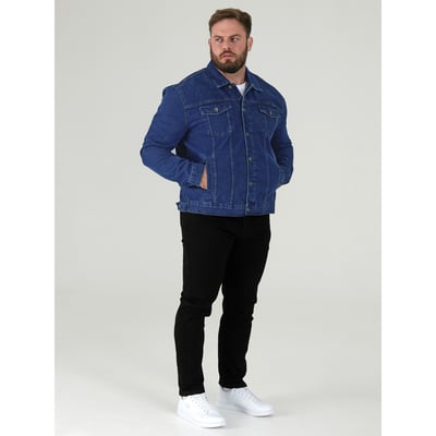 Veste unie en jean LONDON DUKE