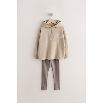 Legging et sweat à capuche avec inscription NEXT