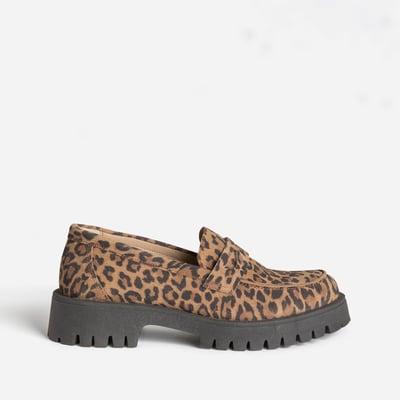 Mocassin en cuir JEMILANE TEXTO