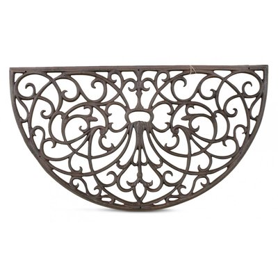 Paillasson demi lune fonte DECORATION D’AUTREFOIS